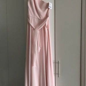 AMSALE bridesmaid dress LAURIE G894F size 4/PEONY